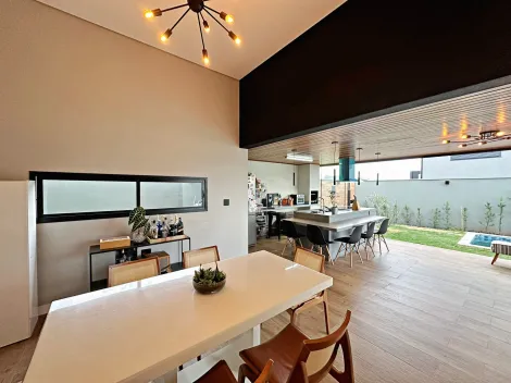 imagem 4 - Casa térrea em condomínio com 3 suítes e piscina imagem 4 - Casa térrea em condomínio com 3 suítes e piscina