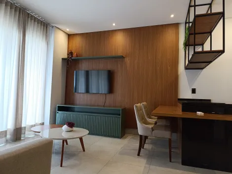 imagem 2 - Apartamento mobiliado com 1 suíte para locação no bairro Jardim Botânico imagem 2 - Apartamento mobiliado com 1 suíte para locação no bairro Jardim Botânico