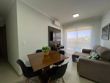 imagem 1 - Apartamento mobiliado com 2 dormitórios para locação no bairro Ribeirânia imagem 1 - Apartamento mobiliado com 2 dormitórios para locação no bairro Ribeirânia